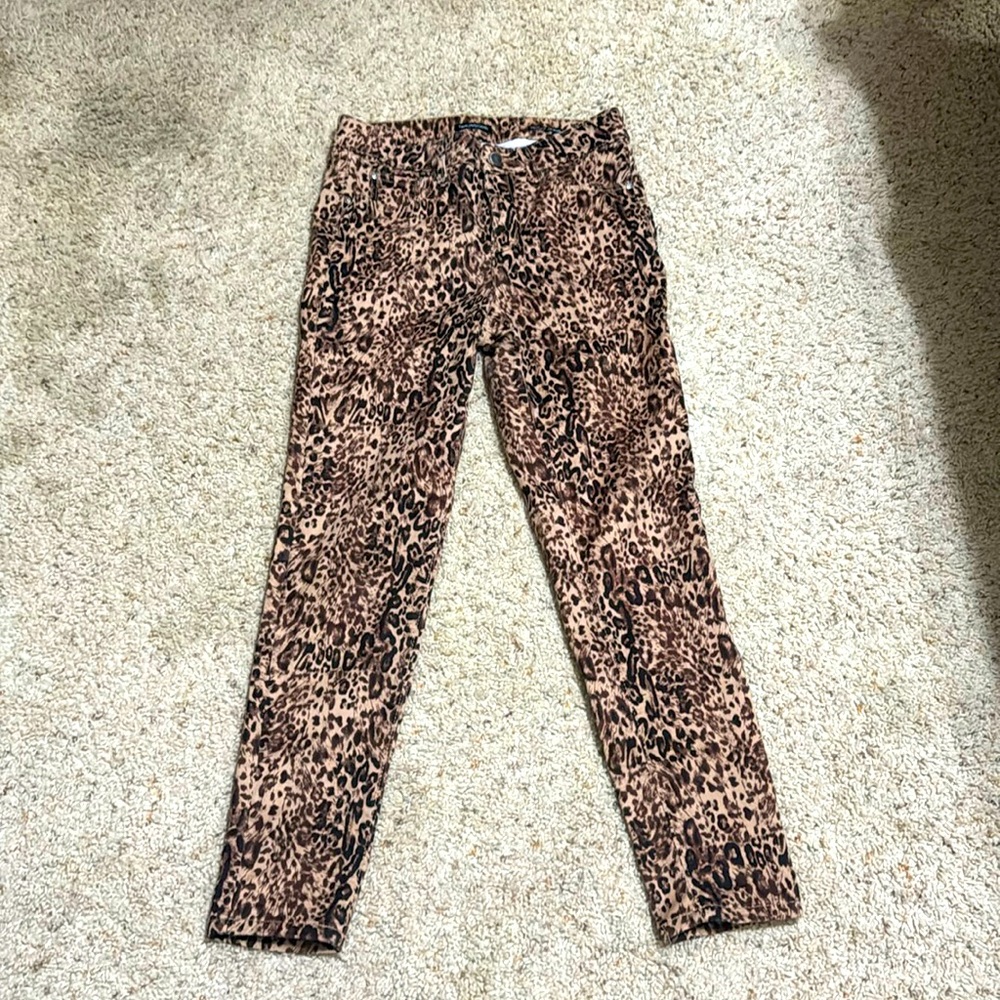 Cheetah/Leopard Print needle & cloth pants